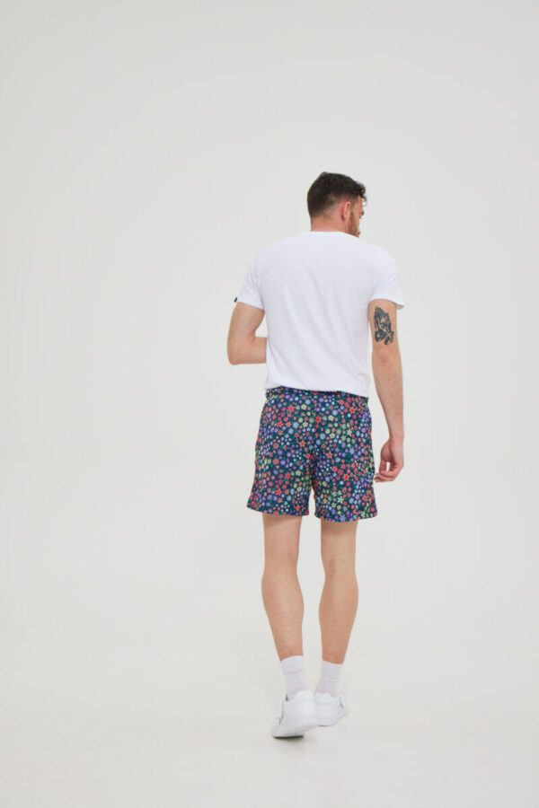 23001320408 Floral Shorts back