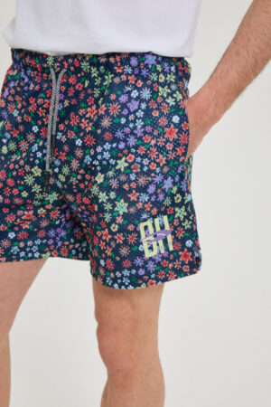 23001320408 Floral Shorts detail